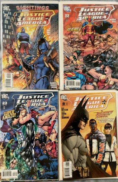 Justice League of America #8-23 (2007) all high grade