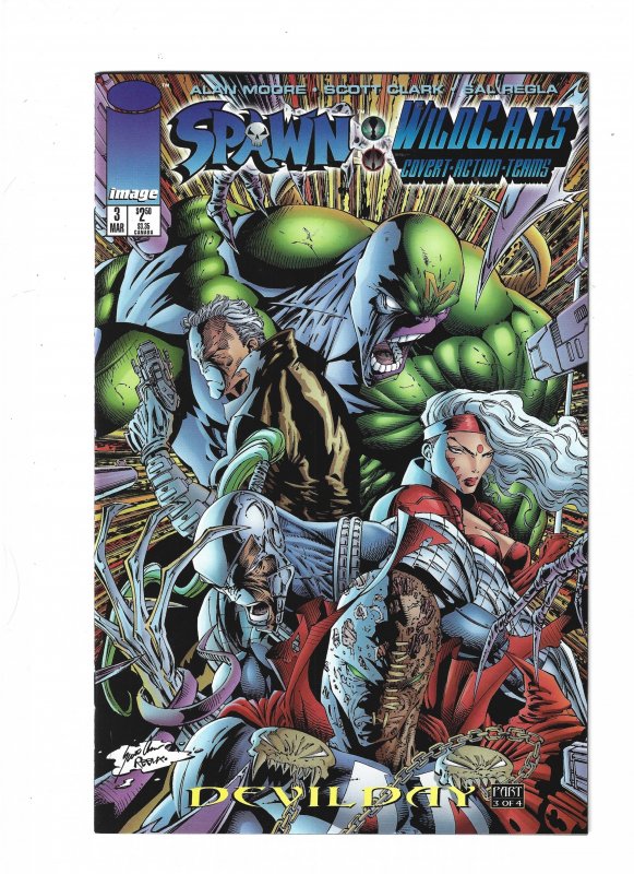 Spawn/WildC.A.T.S Complete Set 1 through 4 (1996)