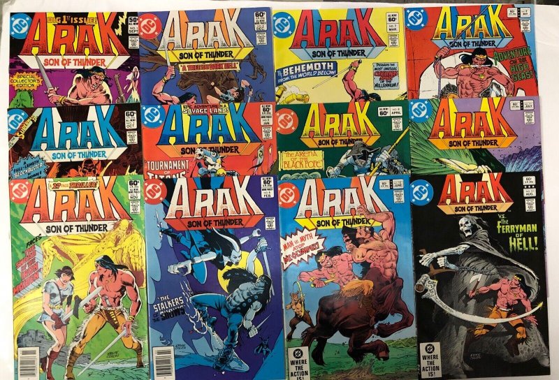 Arak (1981) Set #1-50 (missing #23) + Annual 1 • DC Comics • Colon • Giordano •