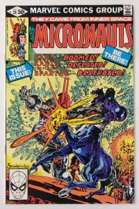 MICRONAUTS #28 (1981) PAT BRODERICK | DIRECT EDITION | BRONZE AGE