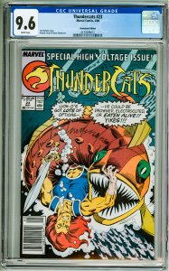 Thundercats #23 Newsstand Edition (1988) CGC 9.6! White Pages!