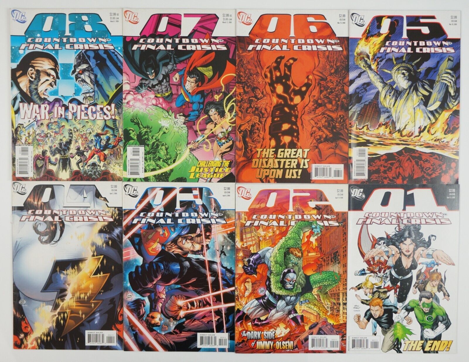 Countdown to Final Crisis #1-51 VF/NM complete series - justice league