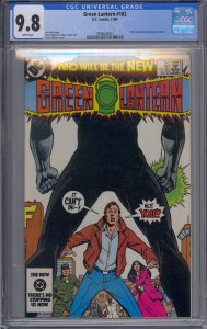 GREEN LANTERN #182 CGC 9.8 JOHN STEWART BECOMES GREEN LANTERN WHITE PAGES