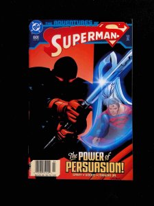 Adventures Of Superman #601  DC Comics 2002 NM Newsstand