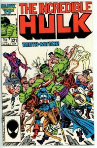 Incredible Hulk #321 (1962) - 9.2 NM- *Hulk Vs Avengers*