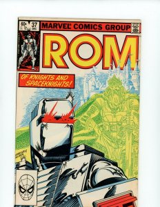 Rom #37 - Of Knights And Space Knights! (8.0/8.5) 1982