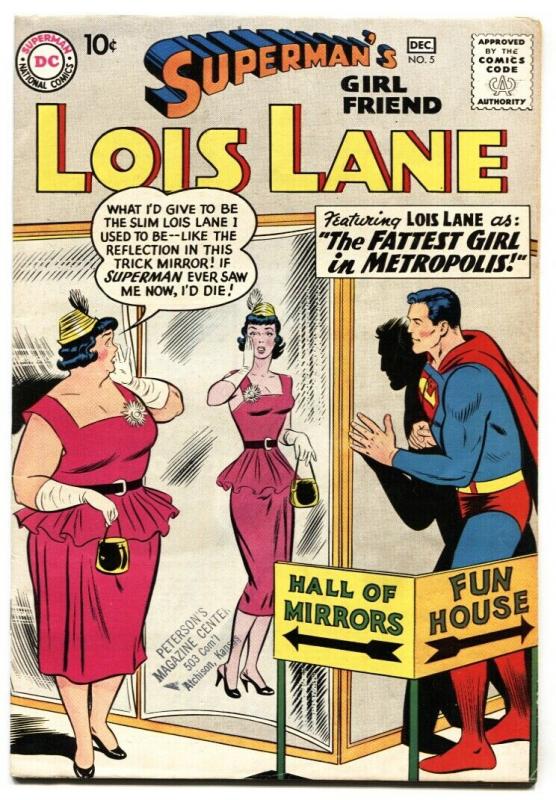 SUPERMAN'S GIRL FRIEND LOIS LANE #5-high grade DC-FN/VF