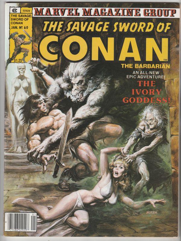 Savage Sword of Conan # 60 Strict NM- Artist John Buscema, Tony Dezuniga