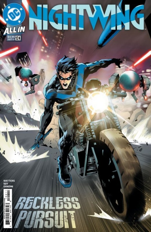 Nightwing #124 Cover A, B, C, or D (Pick a Variant) Bagged & Boarded (DC 2025)