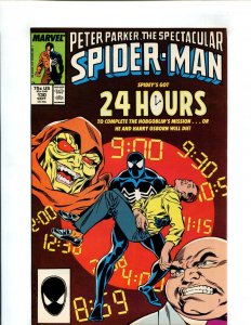 (1987) Peter Parker, The Spectacular Spider-Man #130 - 24 HOURS! (9.2)