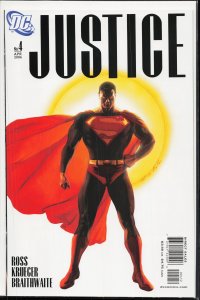 Justice #4 Second Print Cover (2006) Justice League
