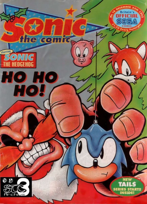 Sonic the Comic #16 VG ; Fleetway Quality | low grade comic Hedgehog