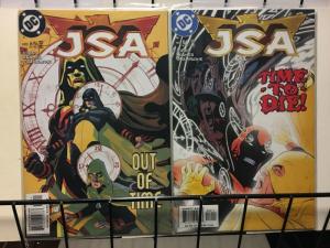 JSA (1999) 65-66  Out Of Time  Hourman