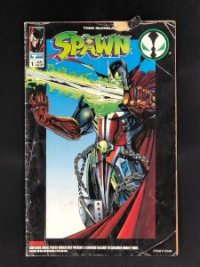 Medieval Spawn Figure (1994) Todd Toys Bonus Comic