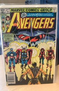 The Avengers #217 (1982) 9.0 VF/NM