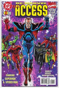 DC/Marvel: All Access #1 Spider-Man | Batman | Superman (1996) ITC333