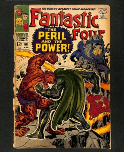 Fantastic Four #60 Doctor Doom! Stan Lee! 1967!