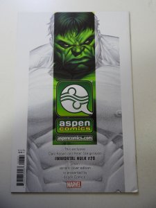 The Immortal Hulk #20 Keown Cover A (2019) NM- Condition