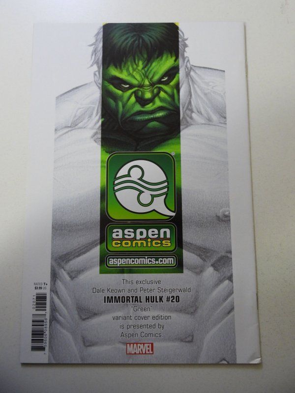 The Immortal Hulk #20 Keown Cover A (2019) NM- Condition