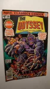 MARVEL CLASSICS COMICS 18 THE ODYSSEY HOMER ULYSSES CYCLOPS 1977 