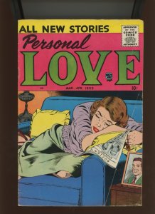 (1959) Personal Love #4: SILVER AGE ROMANCE! WE COMBINE SHIPPING! (4.5)