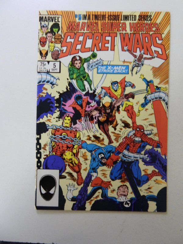 Marvel Super Heroes Secret Wars #5 (1984) VF- condition