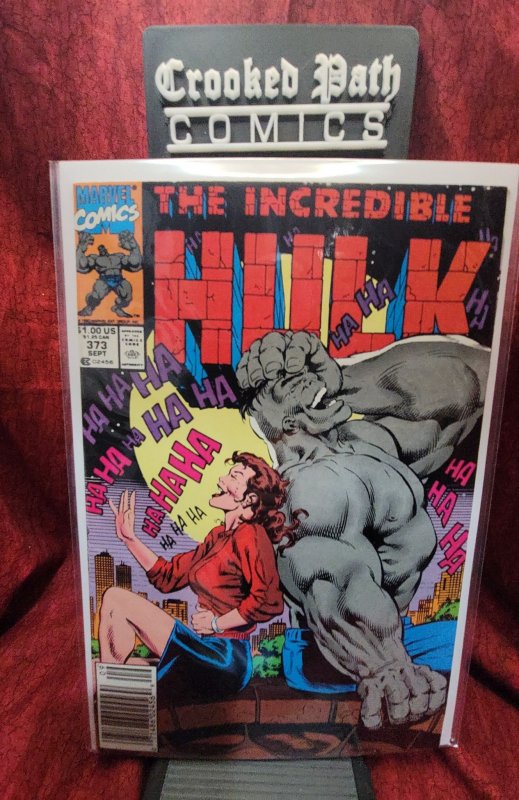 The Incredible Hulk #373 Newsstand Edition (1990)