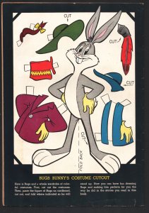 Bugs Bunny's Album-Four Color Comics #647 1955-Paper doll back cover