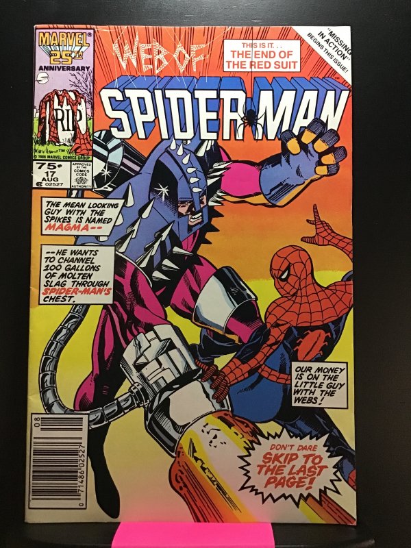 Web of Spider-Man #17 (1986)