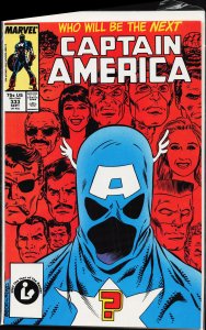 Captain America #333 (1987) Captain America [Key Issue]
