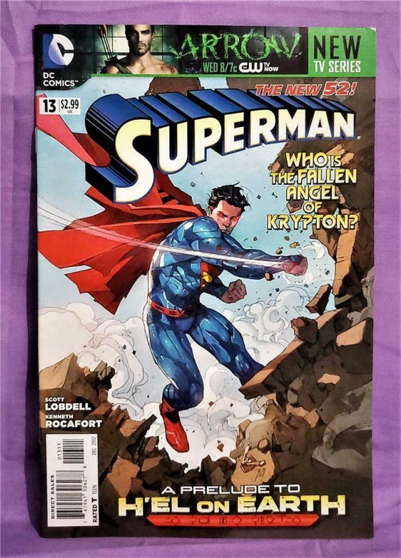 Scott Lobdell SUPERMAN #13 1st Appearance Doctor Veritas (DC, 2012)!