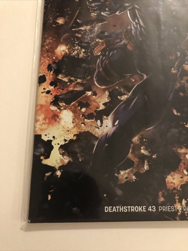 2019 Deathstroke 43; Terminus Agenda; Teen Titans; Clayton Crain Variant 