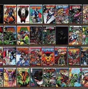Huge Lot 150+ Comics with Supreme, Savage Dragon, Stormwatch & More!