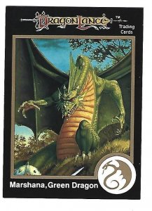 1991 TSR Dungeon and Dragons Trading Card #182 Marshana Green Dragon