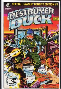 Destroyer Duck #1 (1982) Destroyer Duck [Key Issue]