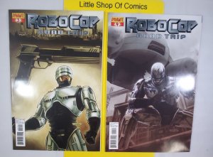 Robocop Road Trip #1 2 3 4 Set 2012 Dynamite Entertainment 1-4