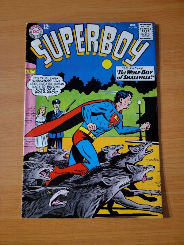 Superboy #116 ~ FINE FN ~ 1964 DC Comics