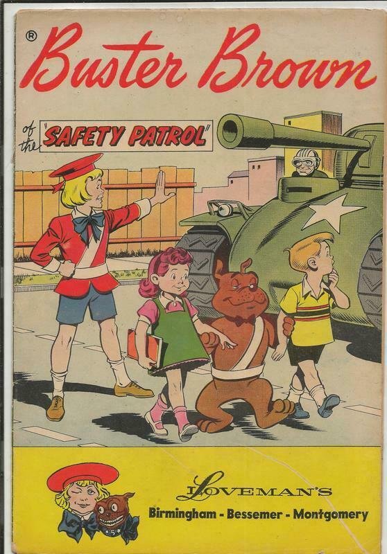 Buster Brown of the Safety Patrol #1 ORIGINAL Vintage 1960 Brown Shoes Comics