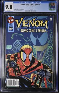 Venom: Along Came A Spider #3 CGC 9.8 WHITE Pages 1996