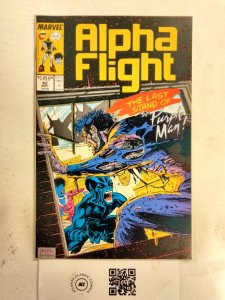 Alpha Flight #62 VF Marvel Comics comic book 14 JW59