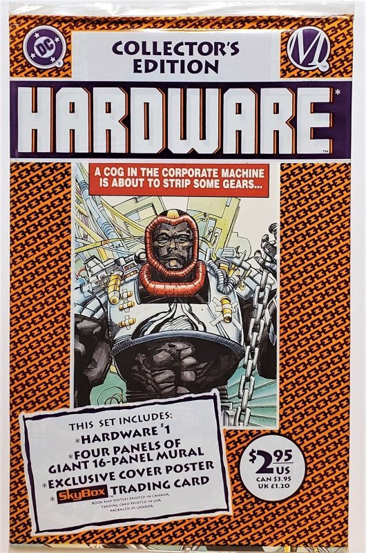 Hardware #1 Collectors Ed with card & poster (April 1993, DC Milestone) VF/NM   