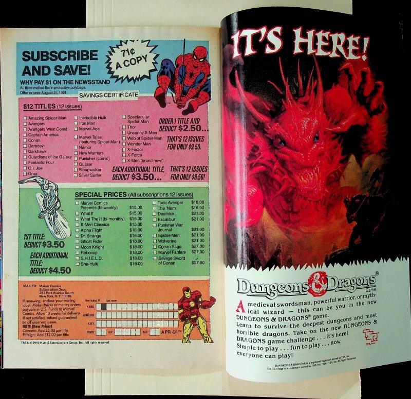 Amazing Spider-Man #348 - (Jun 1991, Marvel) - Very Good/Fine