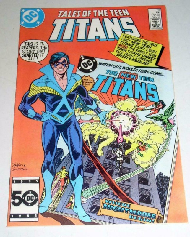 TALES OF THE TEEN TITANS #59, VF/NM, Robin, Perez, DC 1985  more DC in store