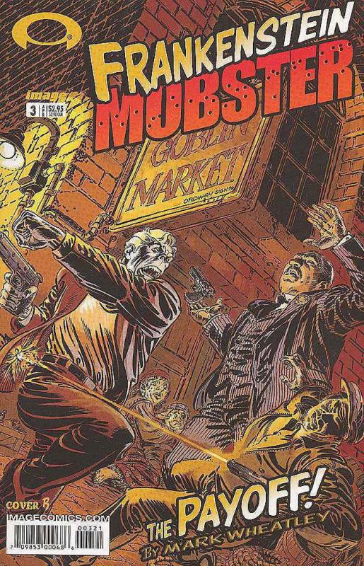 Frankenstein Mobster #3B VF/NM Image - save on shipping - details inside