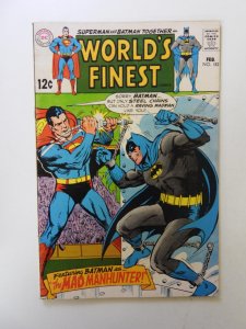 World's Finest Comics #182 (1969) VG+ condition