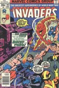 Invaders #27 VG ; Marvel | low grade comic World War Two Superheroes