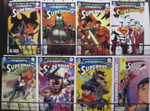 SUPERMAN: REBIRTH (DC,2016) #1,3-9,11-25,27,28,33,35, ANNUAL 1 Tomasi,Mendoza