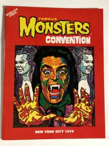 FAMOUS MONSTERS 1974 CONVENTION BOOK - New York City VF-NM hyper scarce