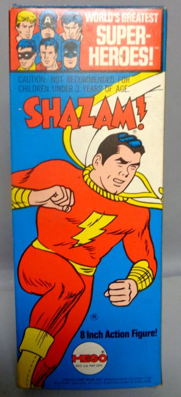 DC Comics,1972,Shazam,CAPTAIN MARVEL,NM,Mego,World's Greatest Superheroes