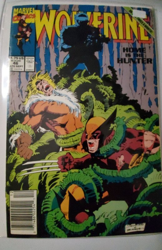 Wolverine #46 Newsstand Edition (1991) FN / VF